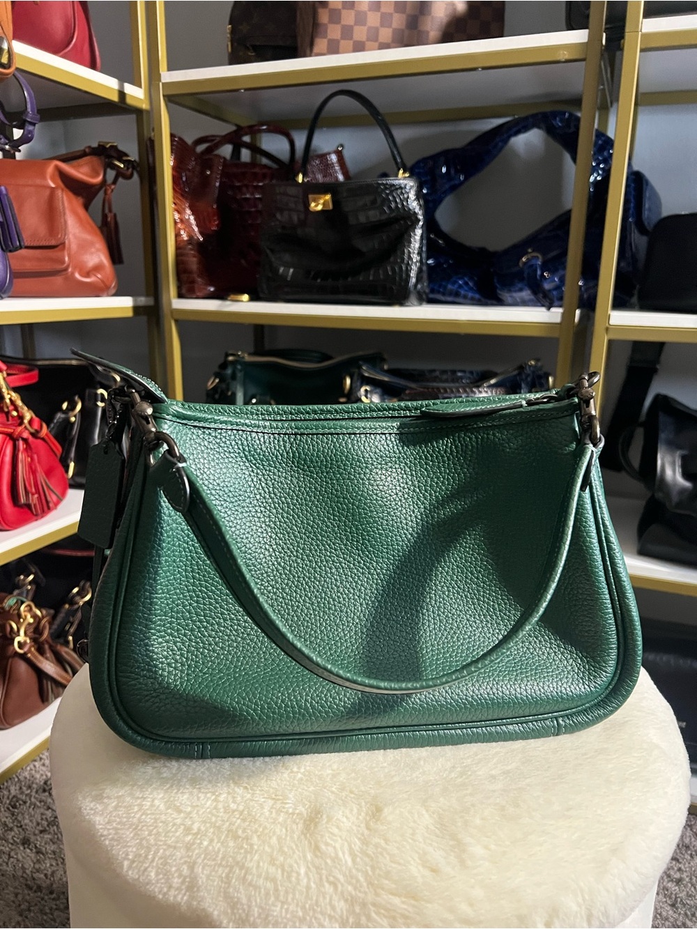 Coach Cary Crossbody Amazon Green 💚